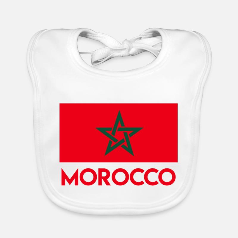 T shirt Morocco - Bavoir bio Bébé - blanc