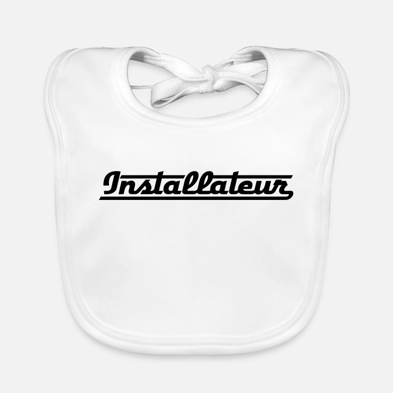 installateur Baby Bio-Lätzchen