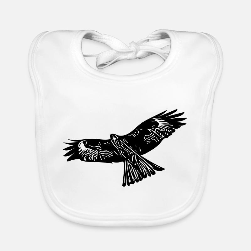 aigle - Bavoir bio Bébé - blanc