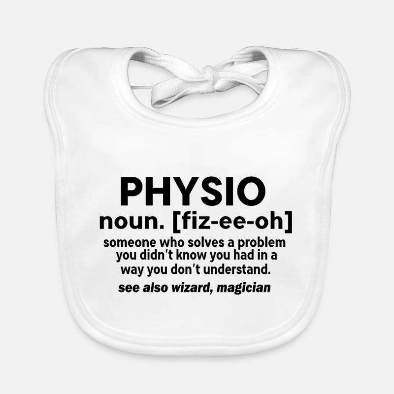 PHYSIO ALSO KNOWN AS WIZARD Organic Baby Bibs