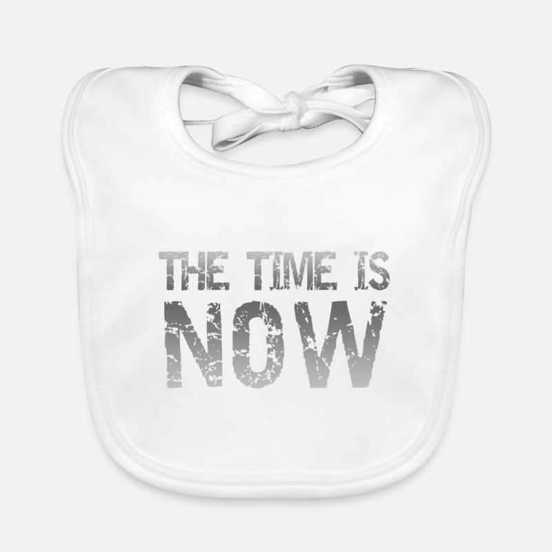 time is now Baby Bio-Lätzchen