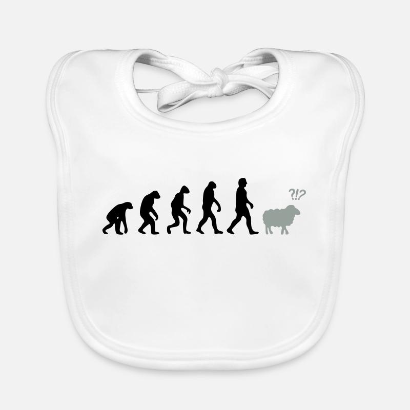 evolution mouton Bavoir bio Bébé