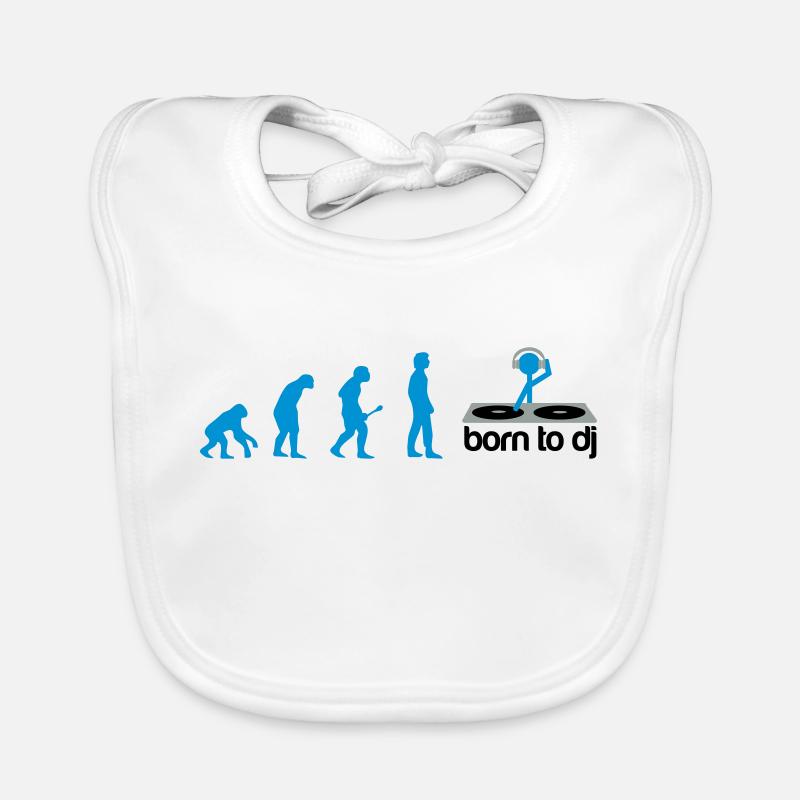 DJ Evolution - Born to DJ Baby Bio-Lätzchen