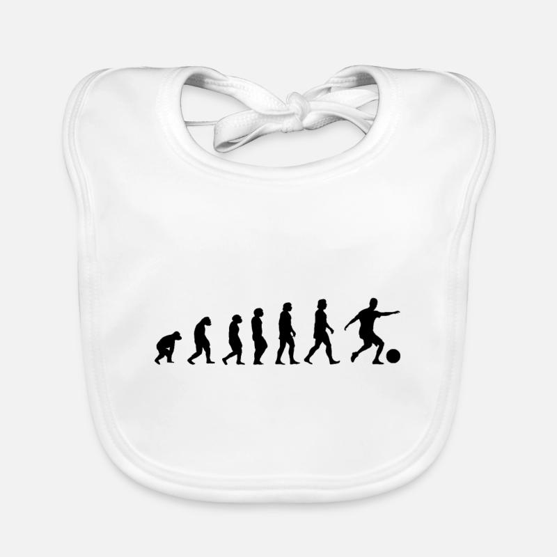 Evolution Fussball Baby Bio-Lätzchen