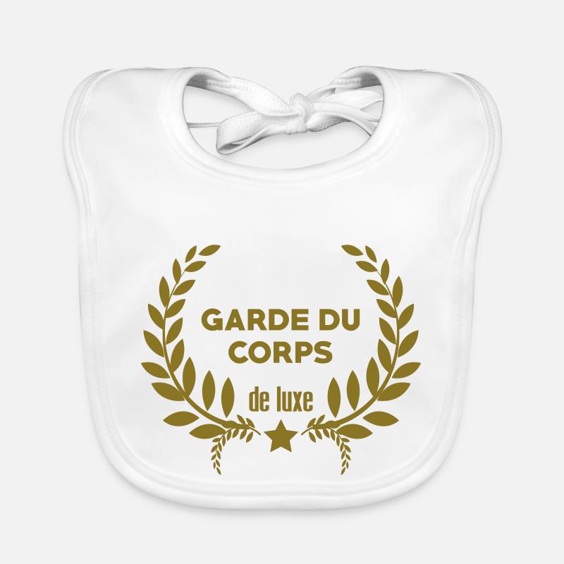 Garde du Corps / Agent de Sécurité / Surveillance Bavoir bio Bébé