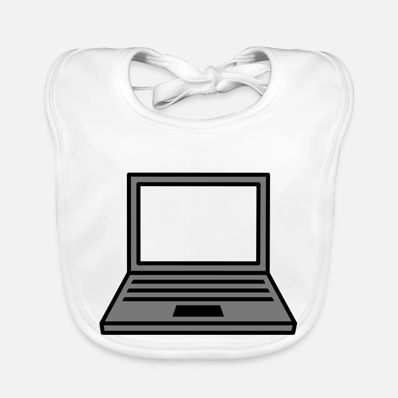 ordinateur portable notebook écran pc écriture tab Bavoir bio Bébé