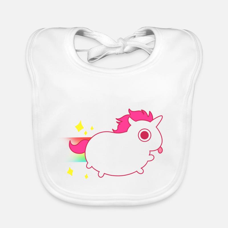 Einhorn Baby Bio-Lätzchen