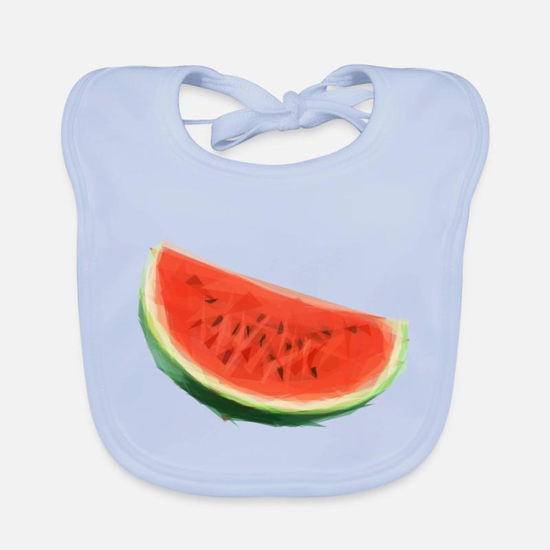 Pastèque Bavoir bio Bébé