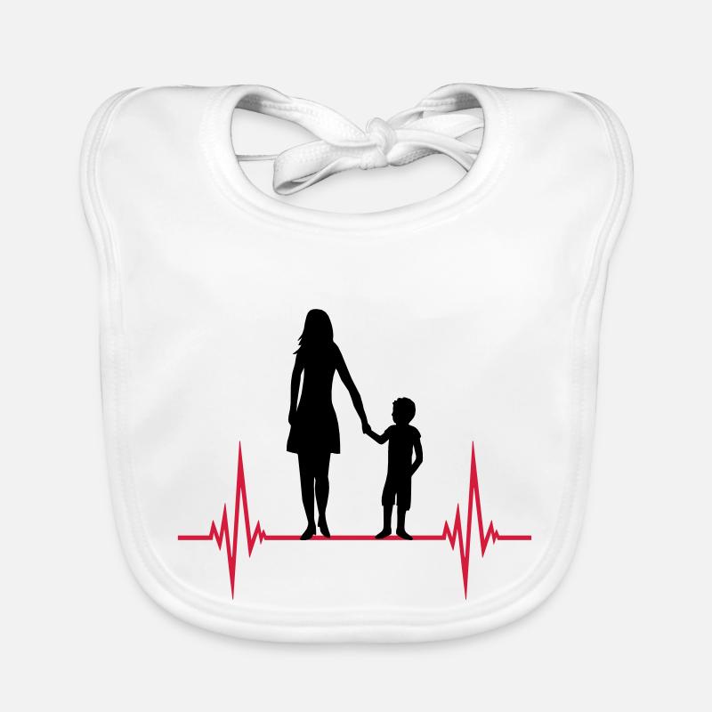 Maman Fils Pulse Bavoir bio Bébé