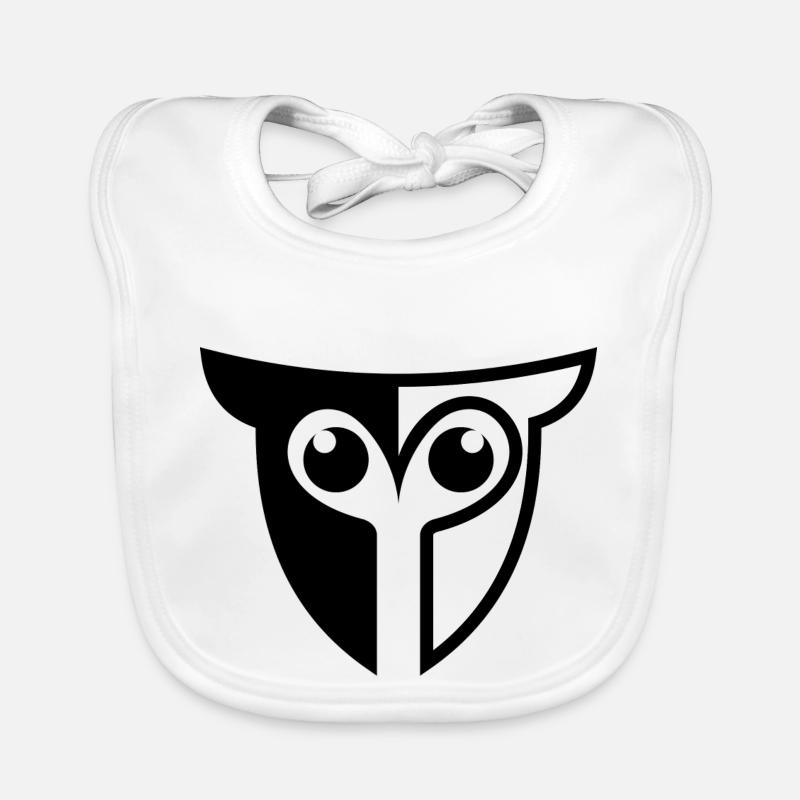 owl eule Baby Bio-Lätzchen
