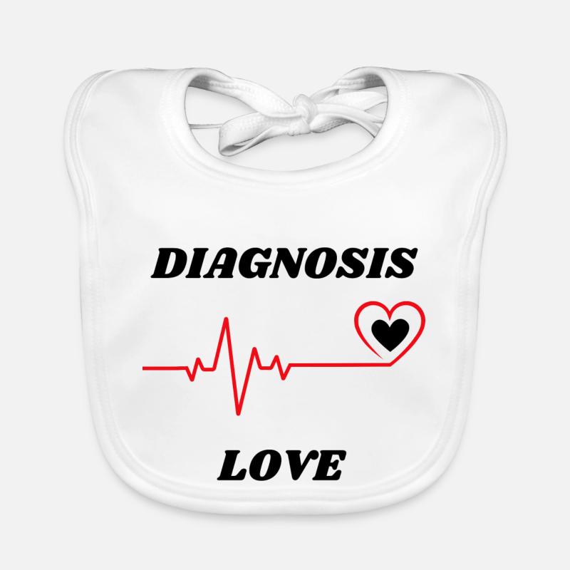 Diagnose Liebe Baby Bio-Lätzchen
