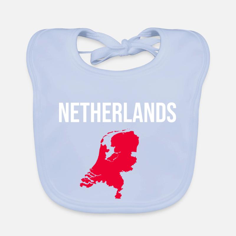 Pays-Bas Souvenir Bavoir bio Bébé