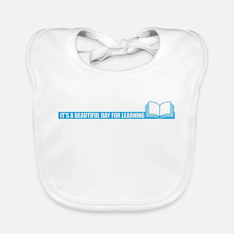 beautiful day for learning Organic Baby Bibs