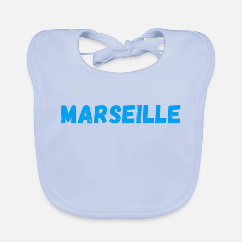 Marseille cité phocéenne Bavoir bio Bébé
