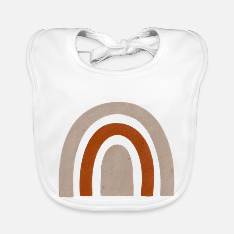 Regenbogen Baby Bio-Lätzchen