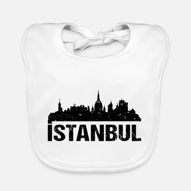 Horizon d’Istanbul Bavoir bio Bébé