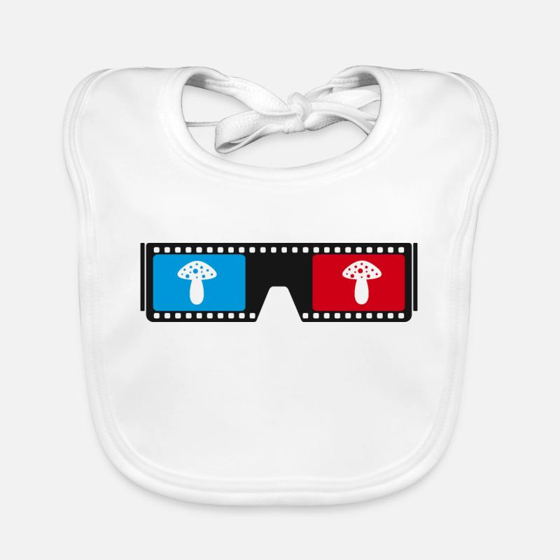 Champignon Bavoir bio Bébé