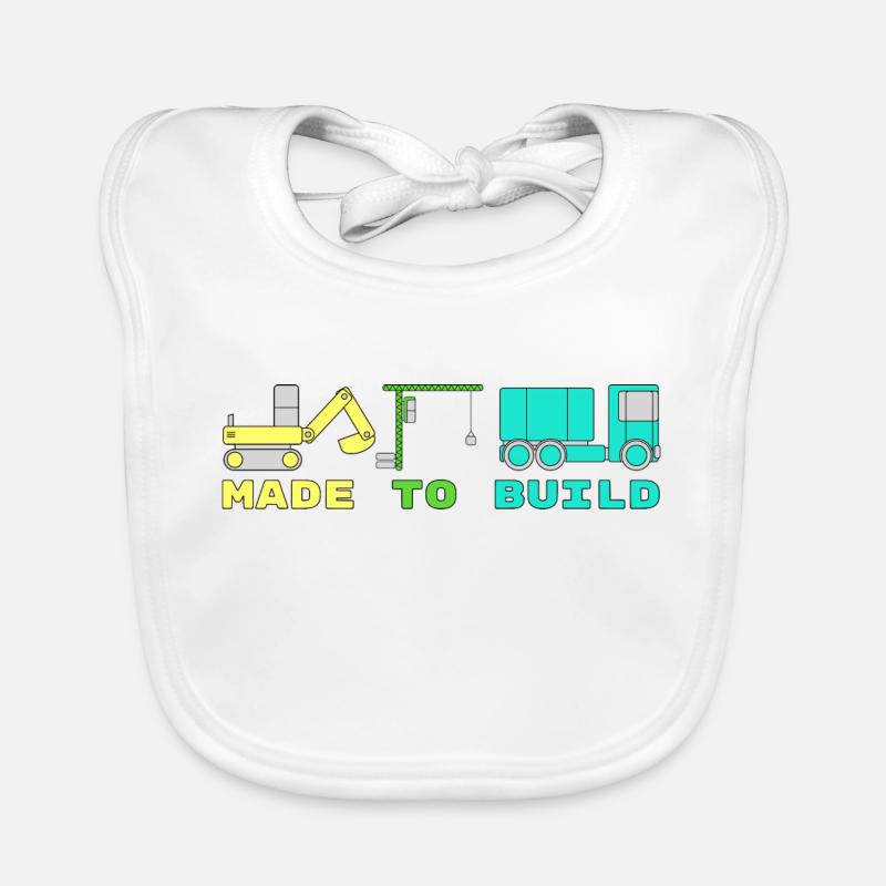 Baustelle Baby Bio-Lätzchen