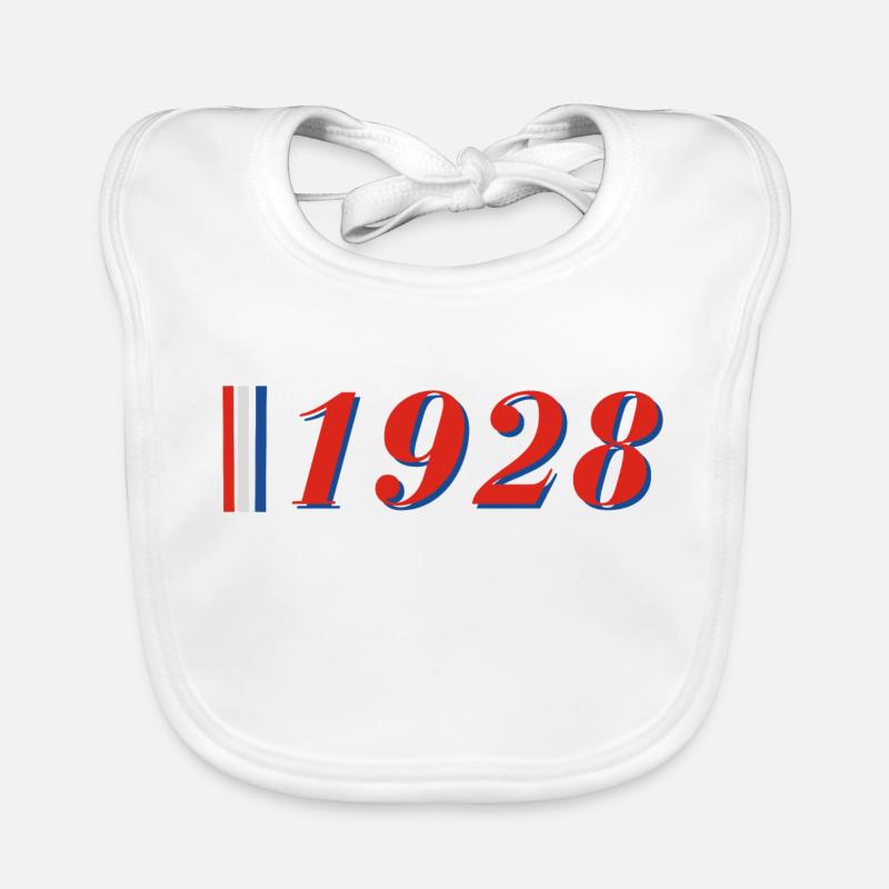 Year 1928 Organic Baby Bibs