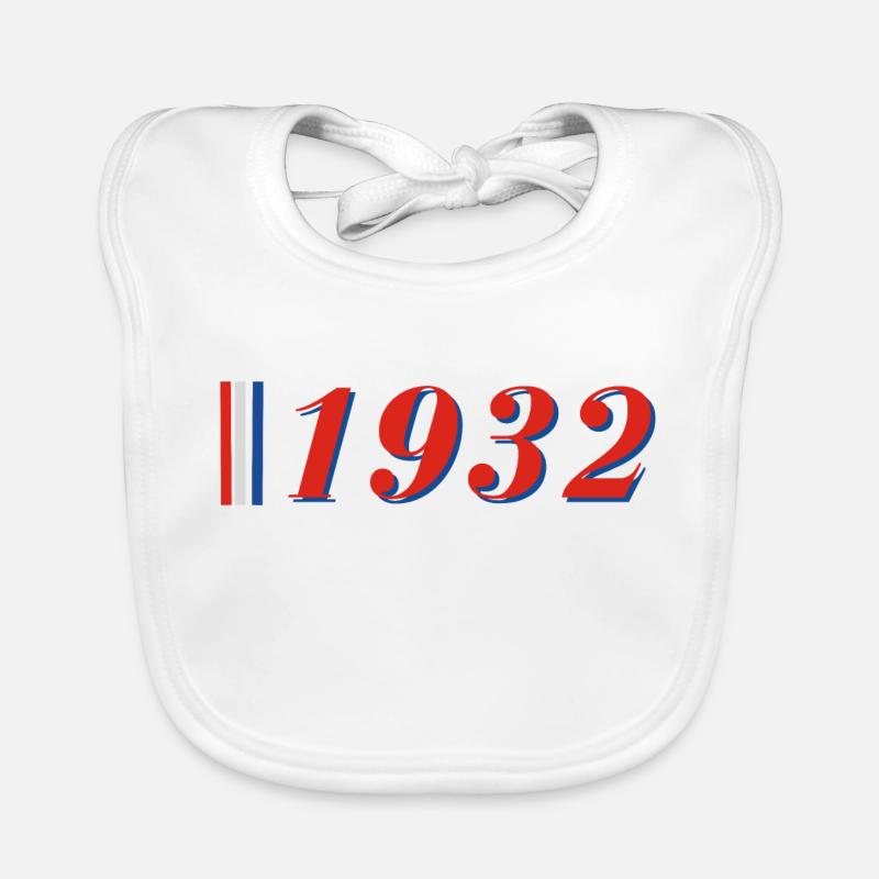 Année 1932 Bavoir bio Bébé