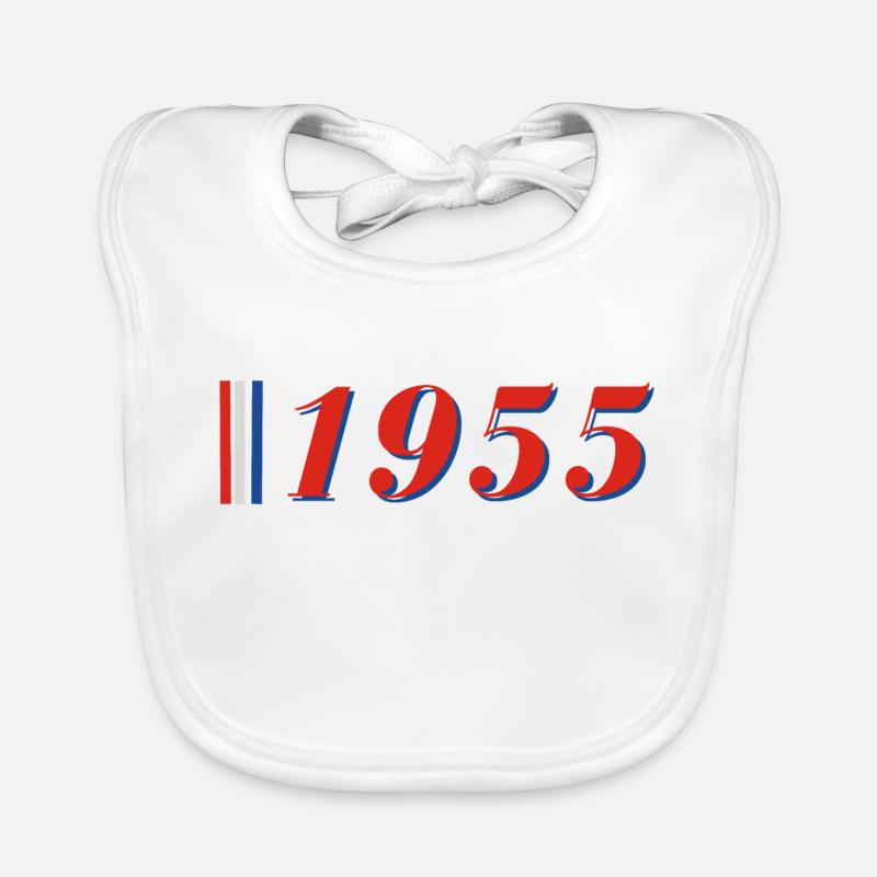 Year 1955 Organic Baby Bibs