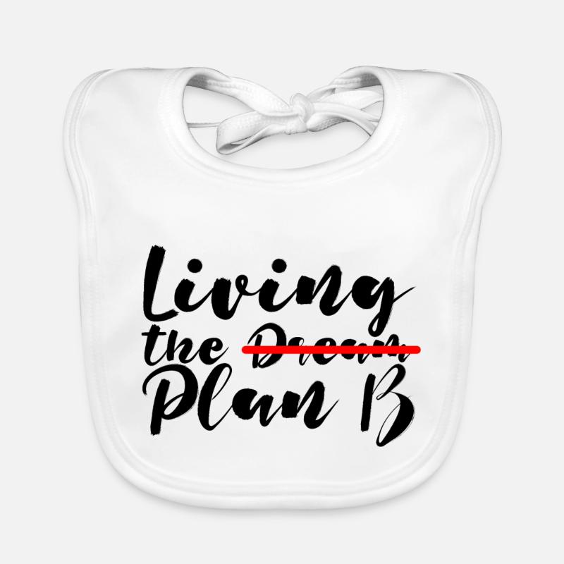 Vivre le plan B Bavoir bio Bébé