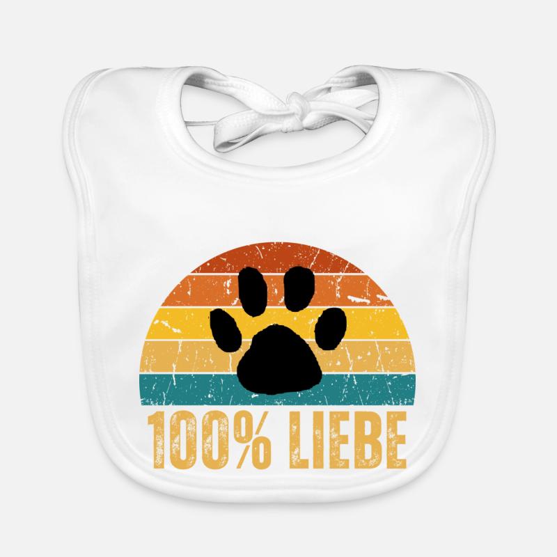 Hundeliebe Baby Bio-Lätzchen