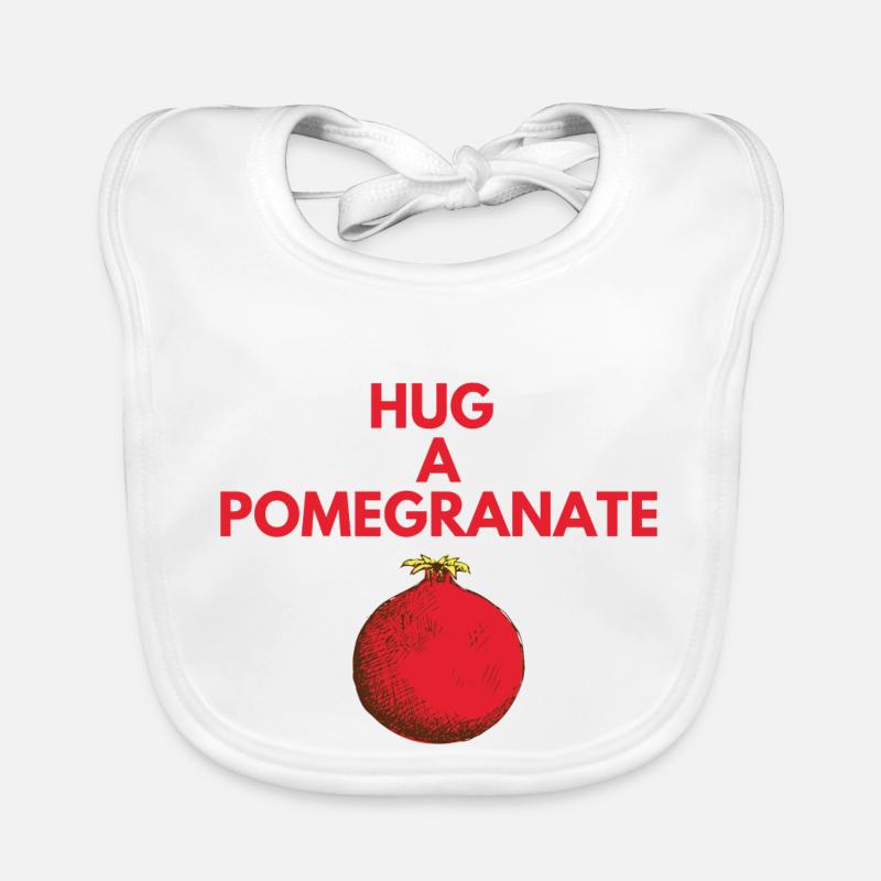 HUG A POMEGRANATE Organic Baby Bibs