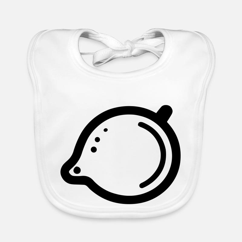 Citron Bavoir bio Bébé