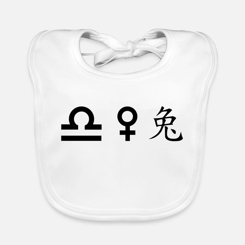 Libra Venus Rabbit Organic Baby Bibs