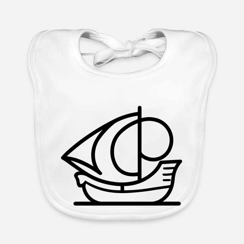 Bateau pirate Bavoir bio Bébé