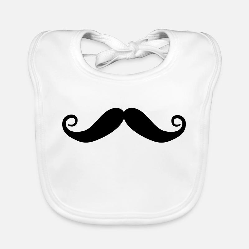 Moustache Organic Baby Bibs