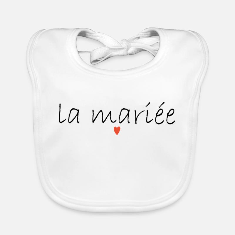 La Mariée Bavoir bio Bébé