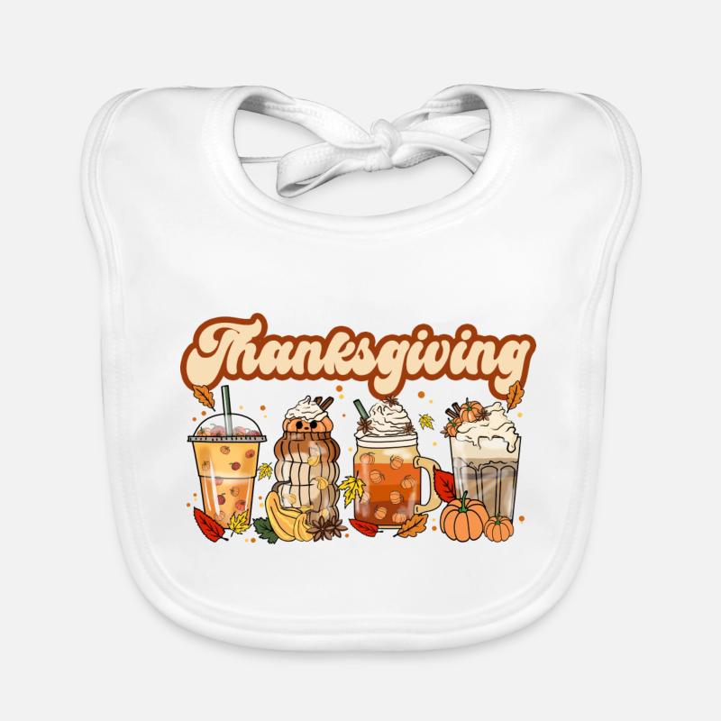 Thanksgiving Baby Bio-Lätzchen