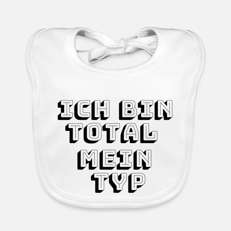 Ich bin total mein Typ Baby Bio-Lätzchen