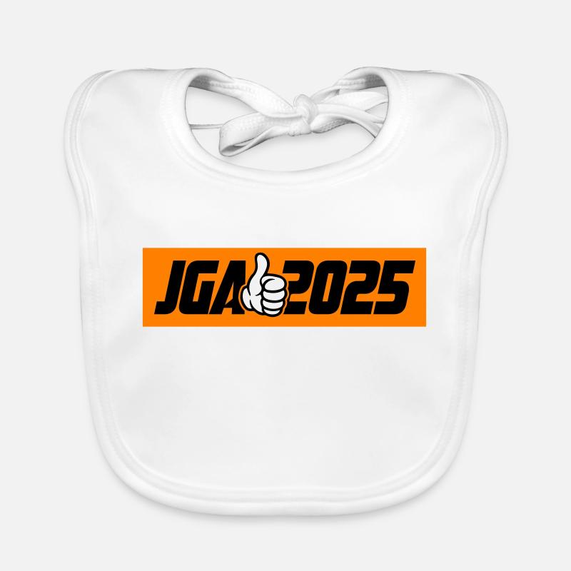 Jga 2025 Junggesellenabschied Baby Bio-Lätzchen