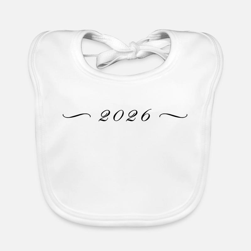 Année 2026 Bavoir bio Bébé