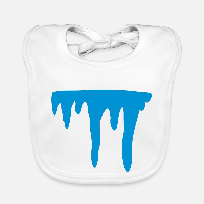 Icicle - line Organic Baby Bibs