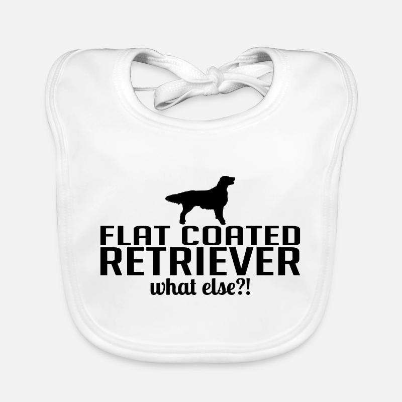FLAT COATED RETRIEVER what else Baby Bio-Lätzchen