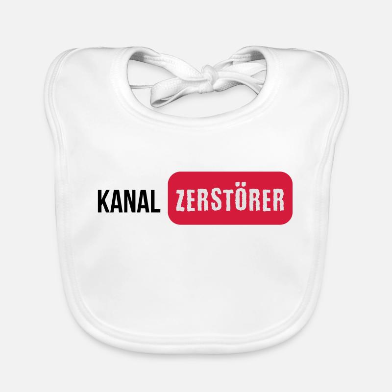 Kanalzerstörer Baby Bio-Lätzchen