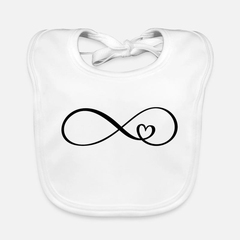 UNENDLICH HERZ Baby Bio-Lätzchen