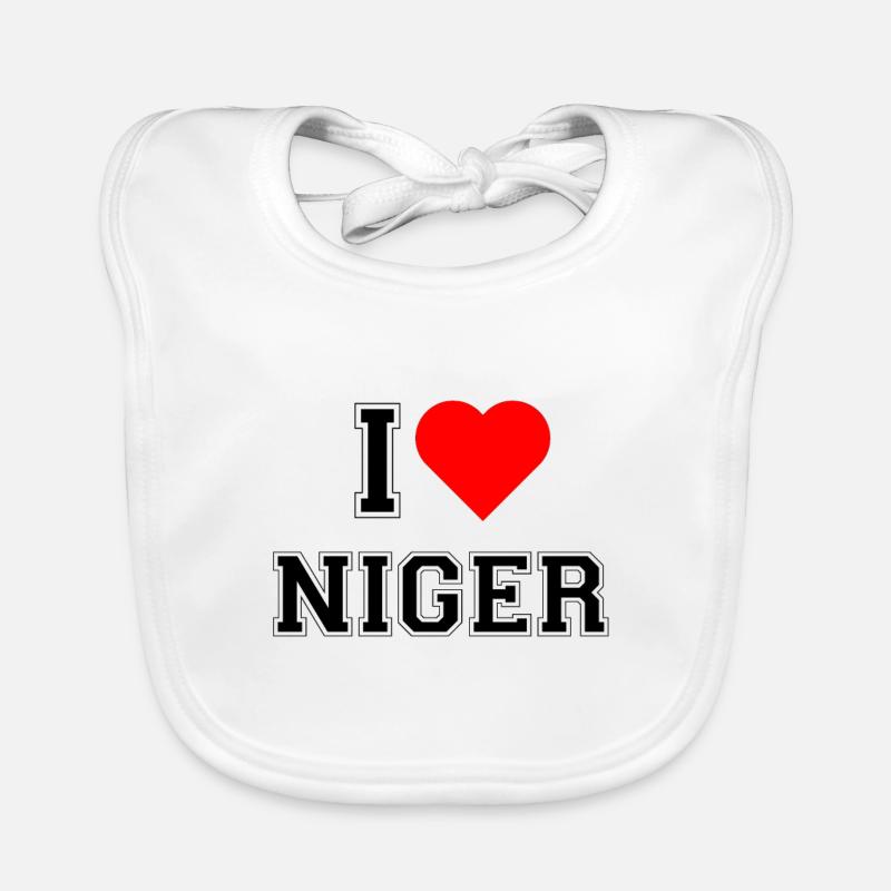 J'adore Niger Bavoir bio Bébé