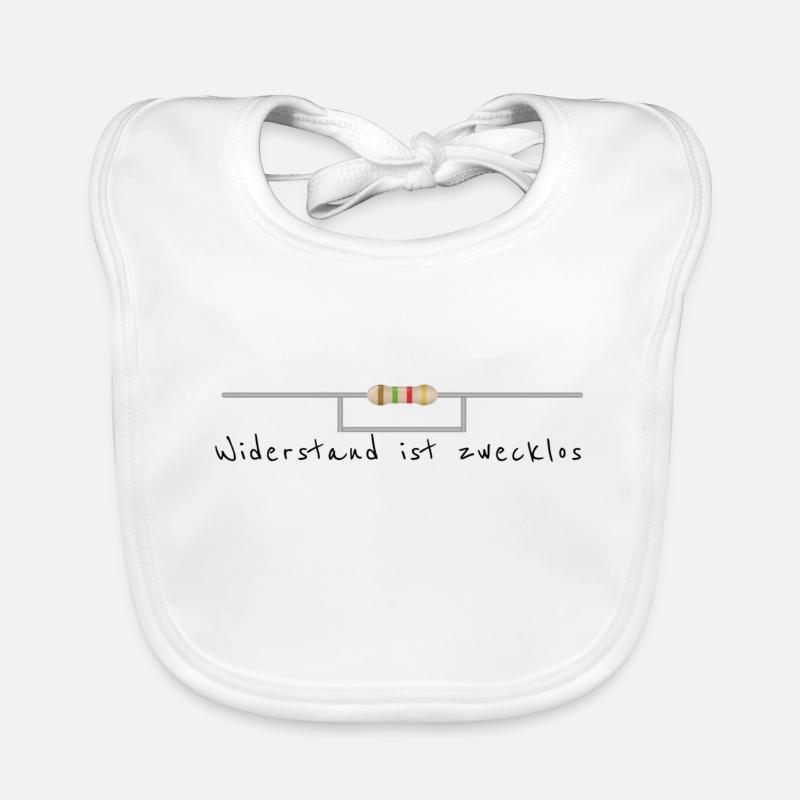 resistance is futile Organic Baby Bibs