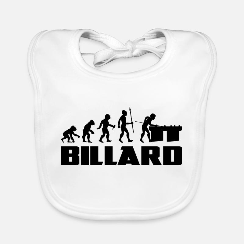 Billard Billard Billard Evolution Snooker Bavoir bio Bébé