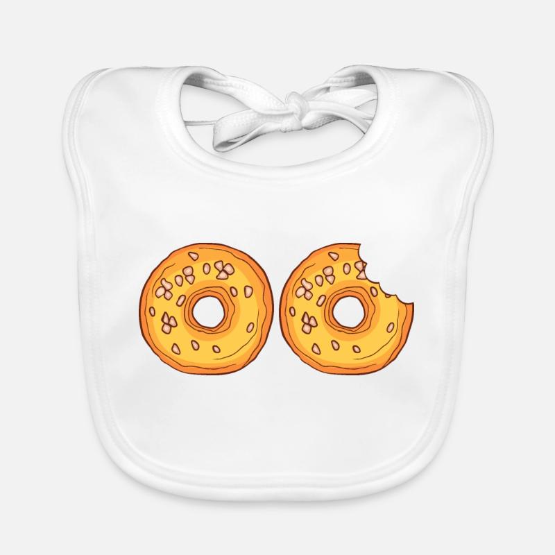 Tartes aux gâteaux confits Bavoir bio Bébé