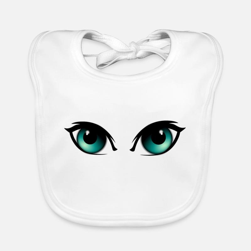Yeux Bavoir bio Bébé