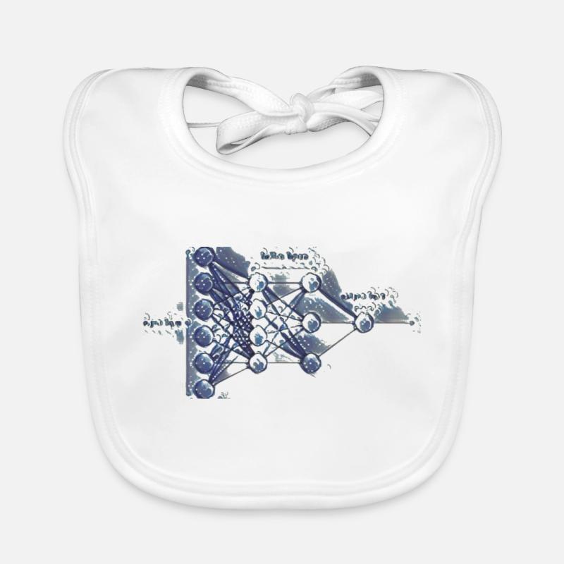 Deep Learning Ukiyoe Effect Bavoir bio Bébé