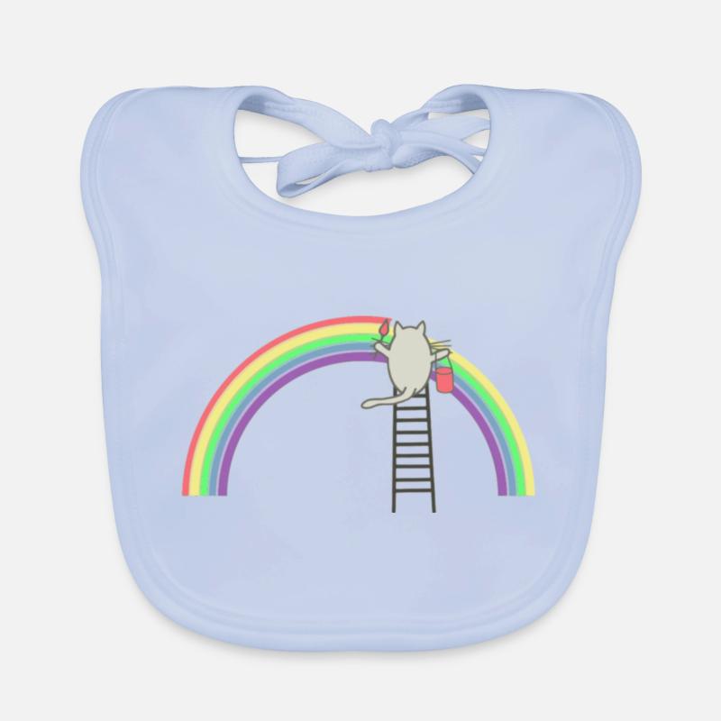 Rainbow Organic Baby Bibs