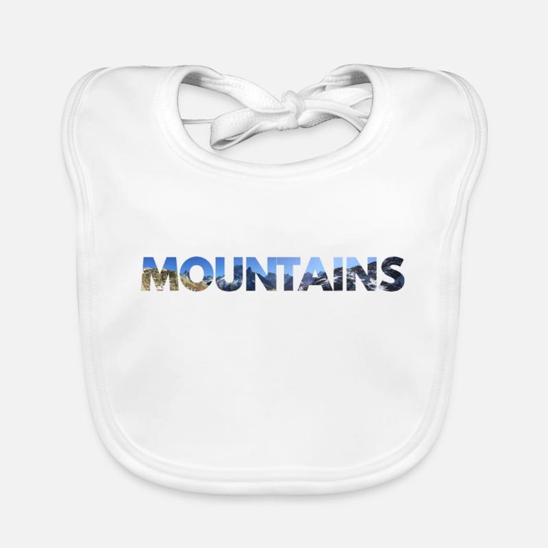 MOUNTAINS MOUNTAINS - MOUNTAIN MOUNTAIN Organic Baby Bibs