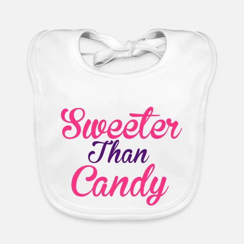 Sweeter Than Candy Bavoir bio Bébé